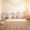Pearl fleece bear plush toy keychain pendant, kindergarten toy small gift Specification image